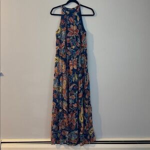 Nicole Miller Blue Floral Dress